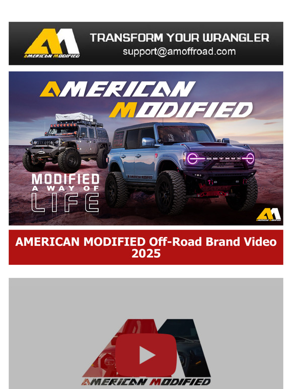 AMERICAN MODIFIED Off-Road Brand Video 2025