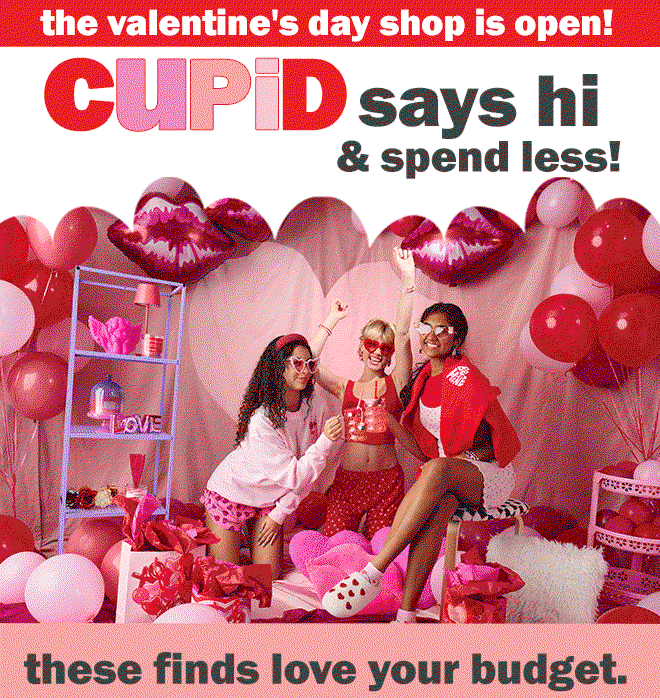 the valentine's day shop is open!