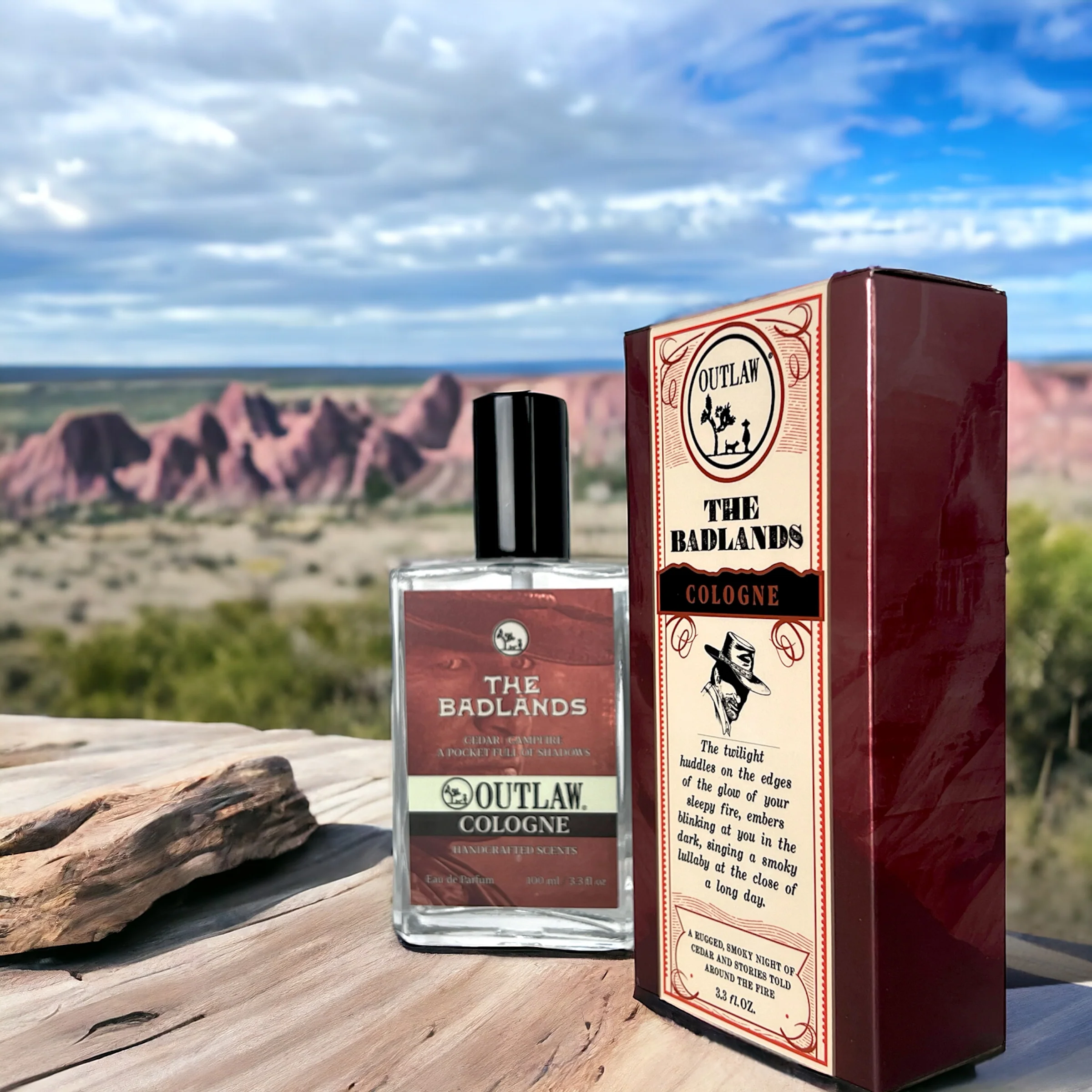 Image of The Badlands Cedar & Campfire Cologne
