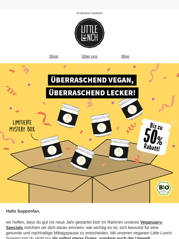 Sparen: 🌱 Veganuary-Rabatte gehen weiter