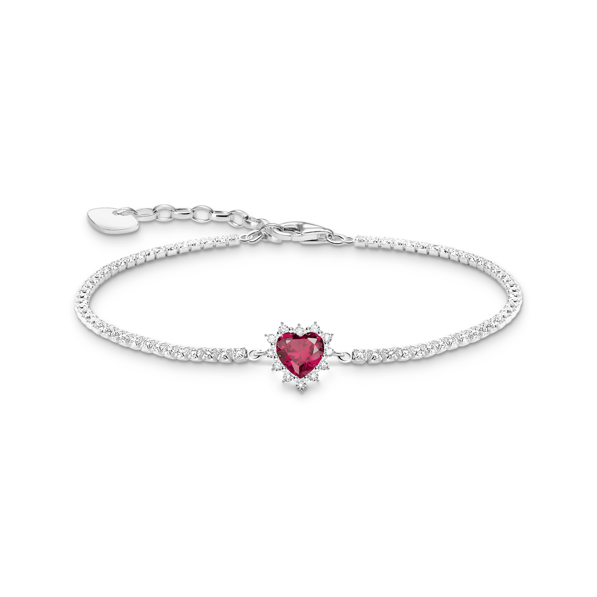 Silver Heart bracelet romance