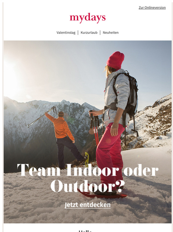 Bist du ein Indoor oder Outdoor-Fan? ❄️