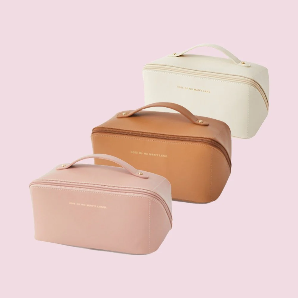Image of Deluxe Travel Cosmetics Organizer Bag