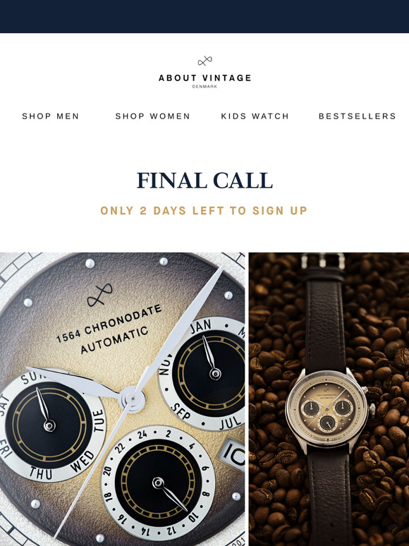 ⏳ 2 Days Left to Sign Up!