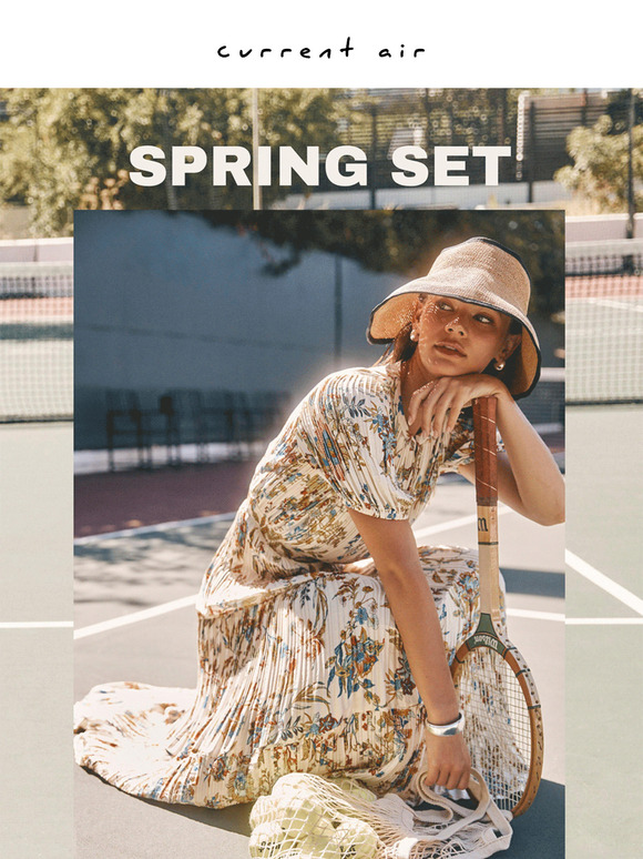 Get ready to serve - with all new looks💚
