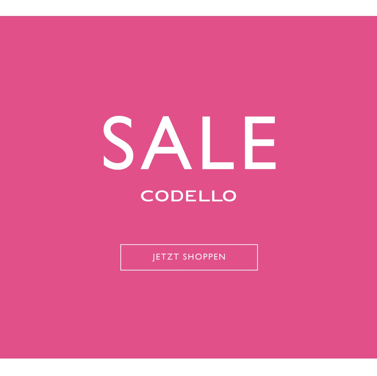 CODELLO Winter Sale