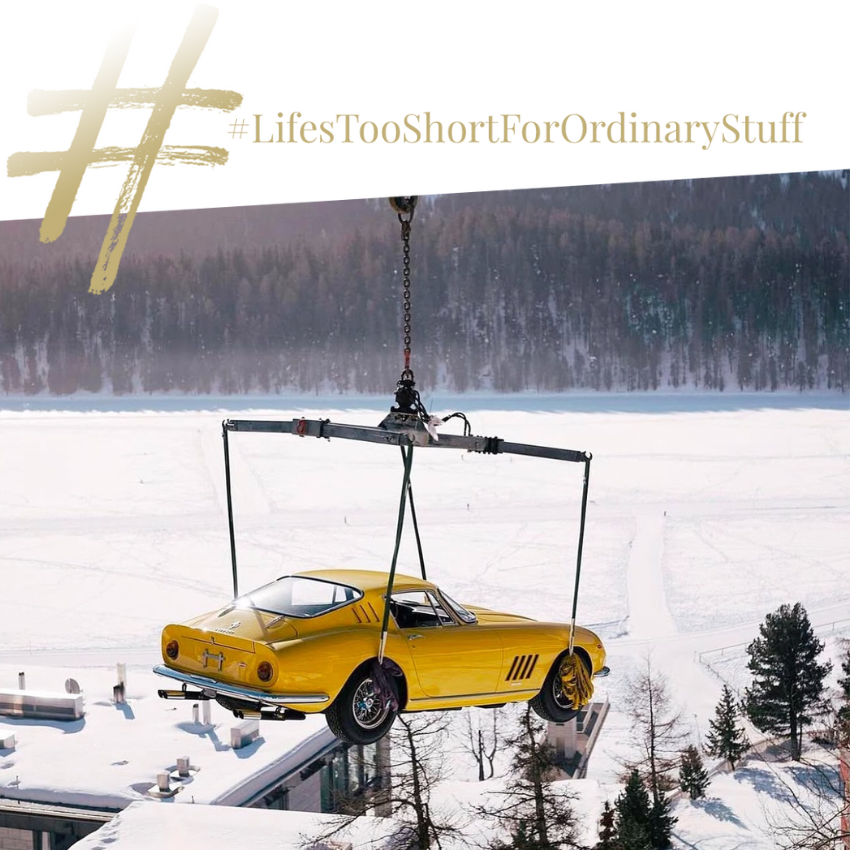 #LifesTooShortForOrdinaryStuff