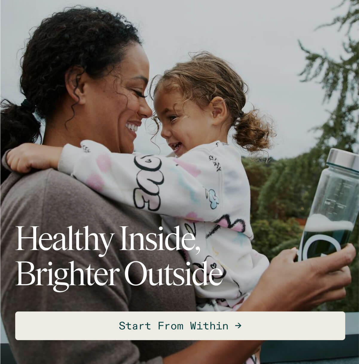 Healthy inside, brighter outside