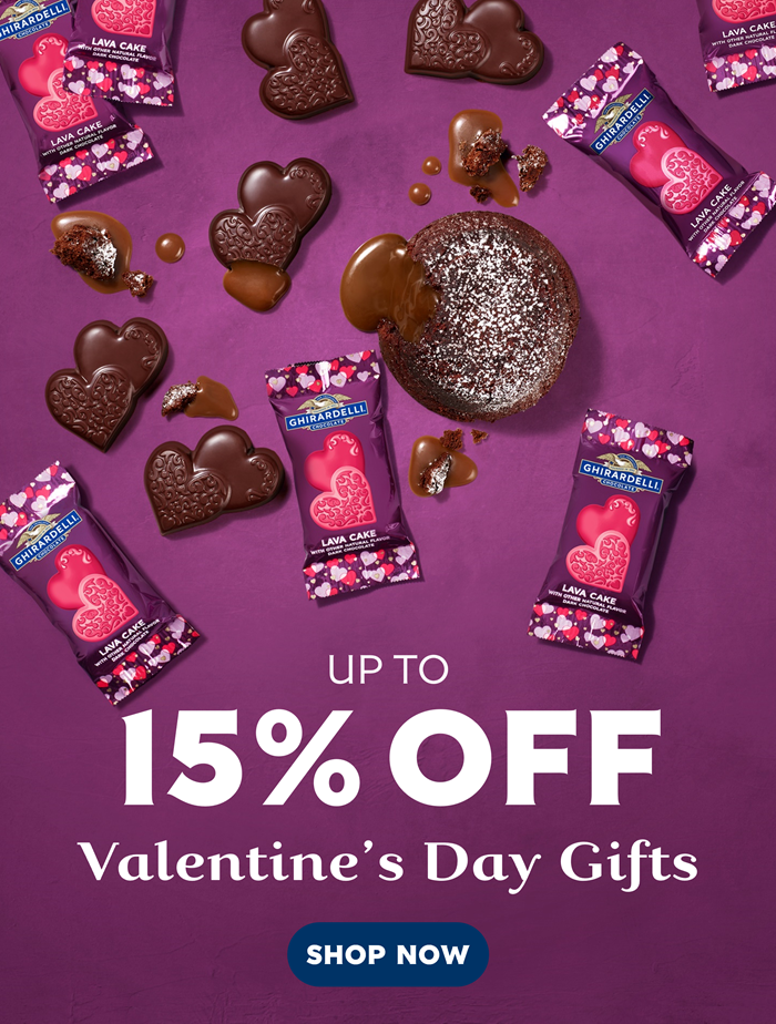 Enjoy Up To 15% Off Valentine's Day Chocolate