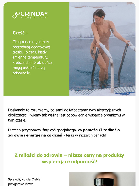 Sezon na zdrowie - niższe ceny na wsparcie odporności!