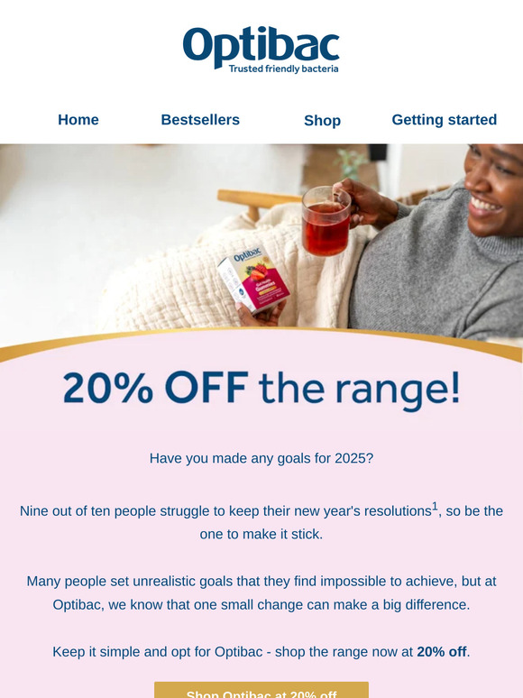 20% OFF your new habit 💙