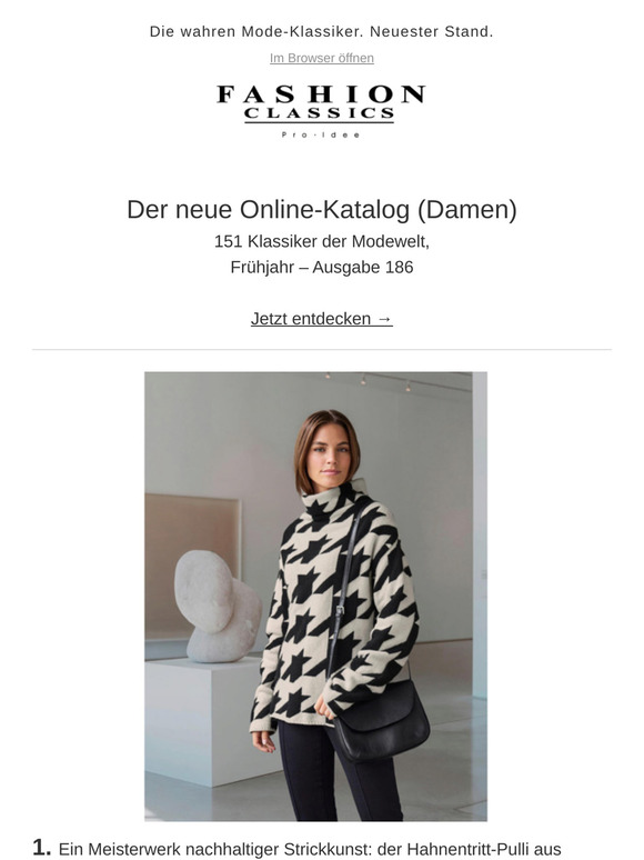 Der neue Online-Katalog | Damen