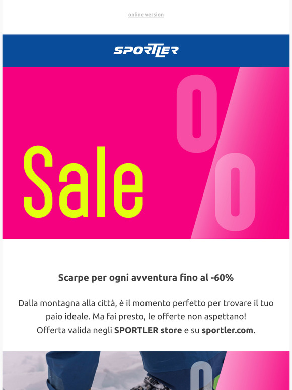 Scarpe fino al -60%! 🩷