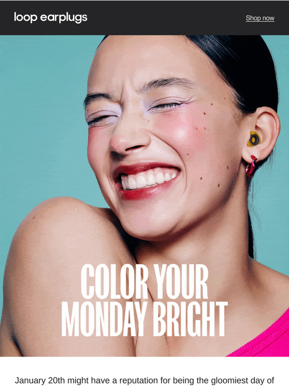 Turn Blue Monday into a colorful celebration