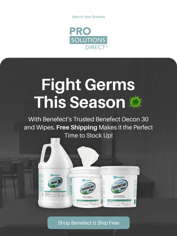 Fight germs w/ FREE SHIPPING