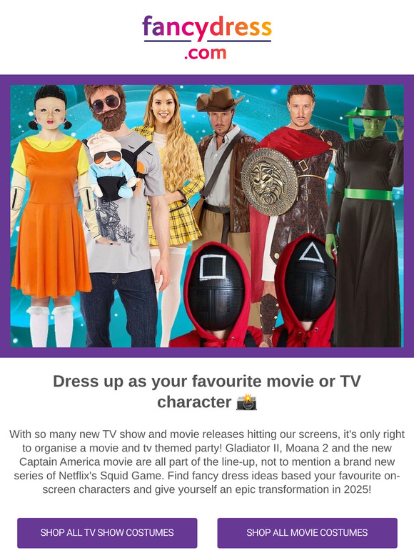 Costumes Based on the Latest TV Shows & Films