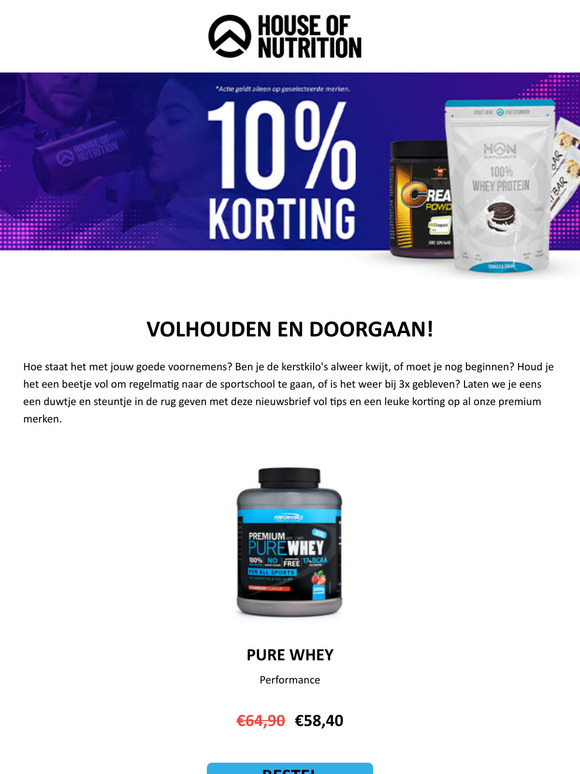 10% korting op geselecteerde Premium merken💥