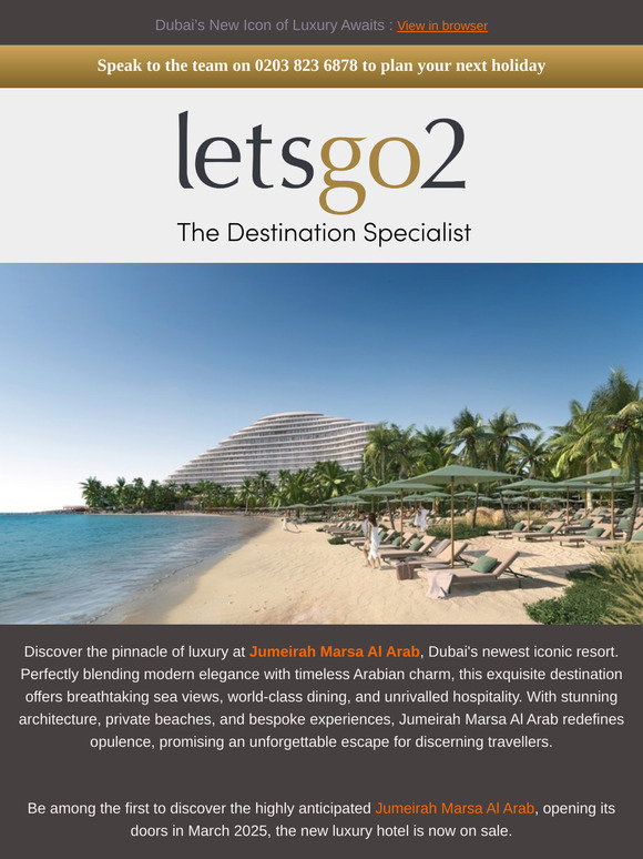 Letsgo2: Dubai’s New Icon of Luxury Awaits | Milled