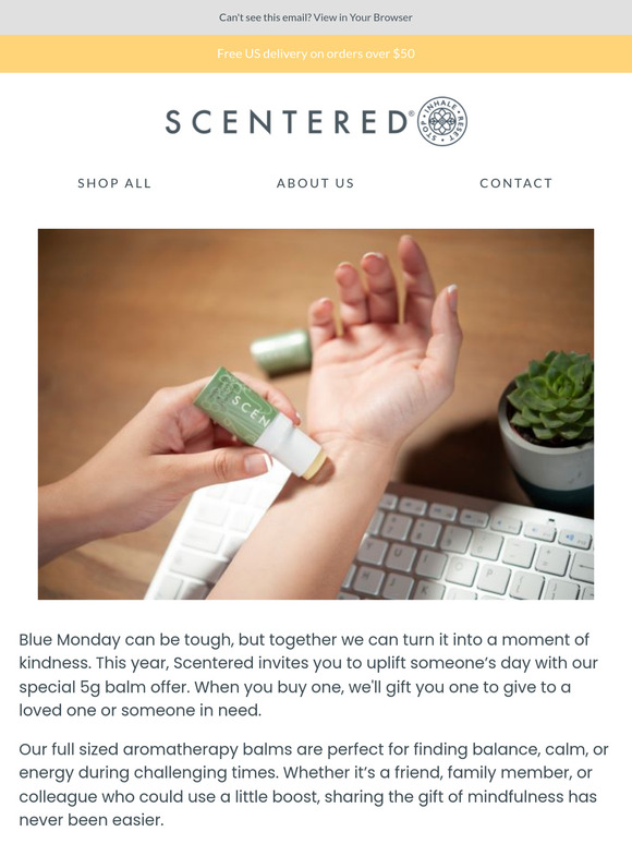 Brighten Blue Monday: Buy a Balm, Gift a Balm