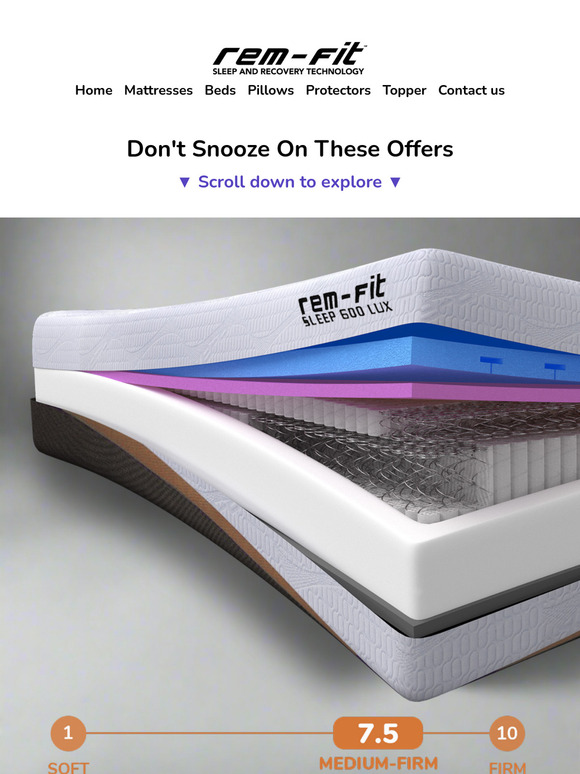 Don't Miss These Mattress Offers: Up To 55% OFF Mattresses + Free Pillows + Extra Discounts!