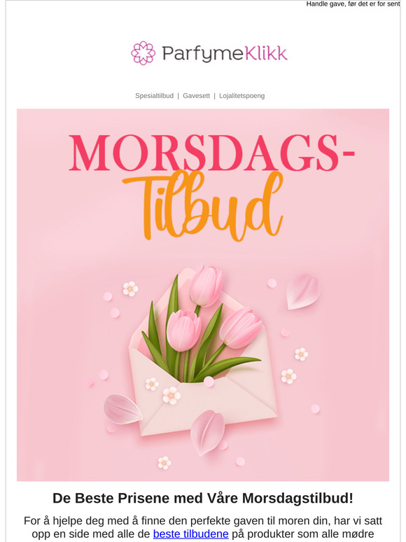 Morsdagen er snart her!