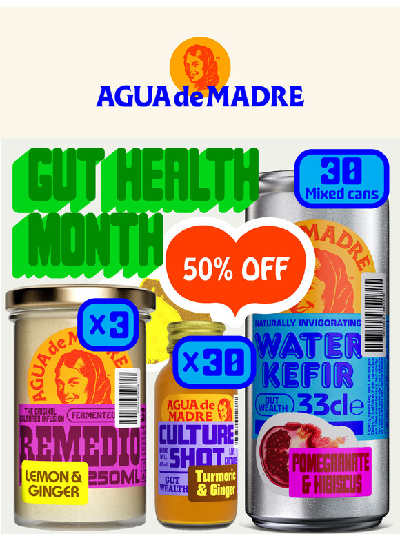 Gut Health Month - 50% off