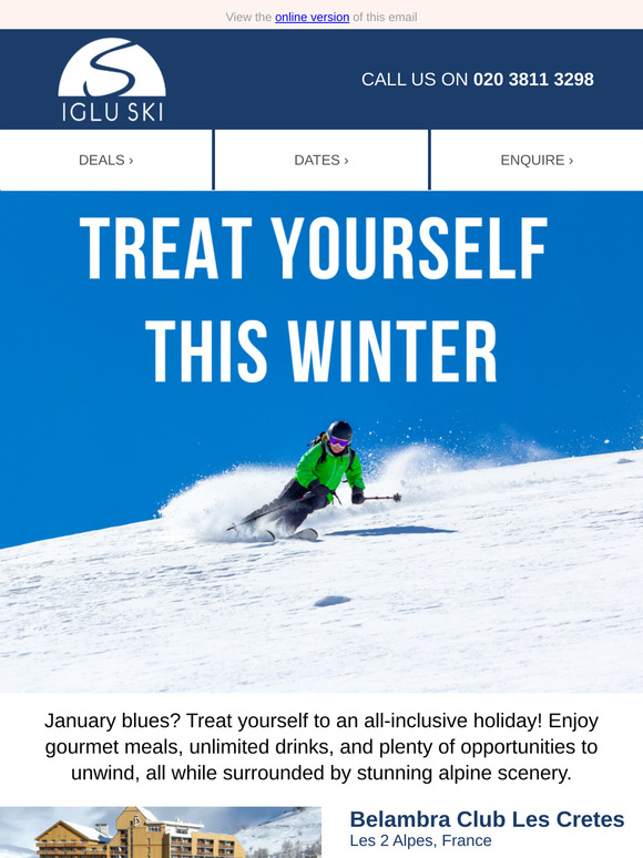 Beat Blue Monday: All-Inclusive Ski Holidays from £909pp! ❄️