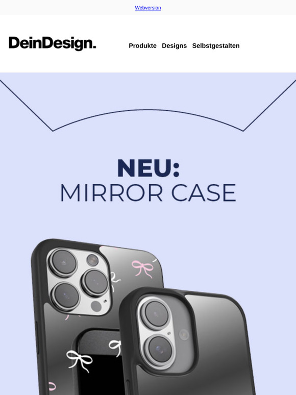 Stylisch, praktisch, sicher: Das neue Mirror Case ist da! 😍