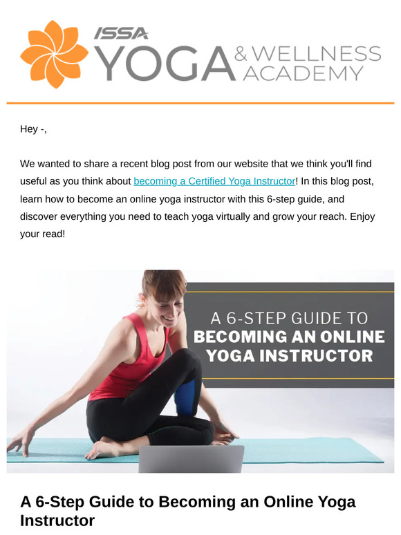 Your yoga career just went virtual ⭐
