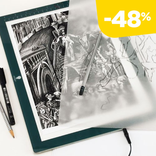 Trousse 24 marqueurs Arts et Illustration