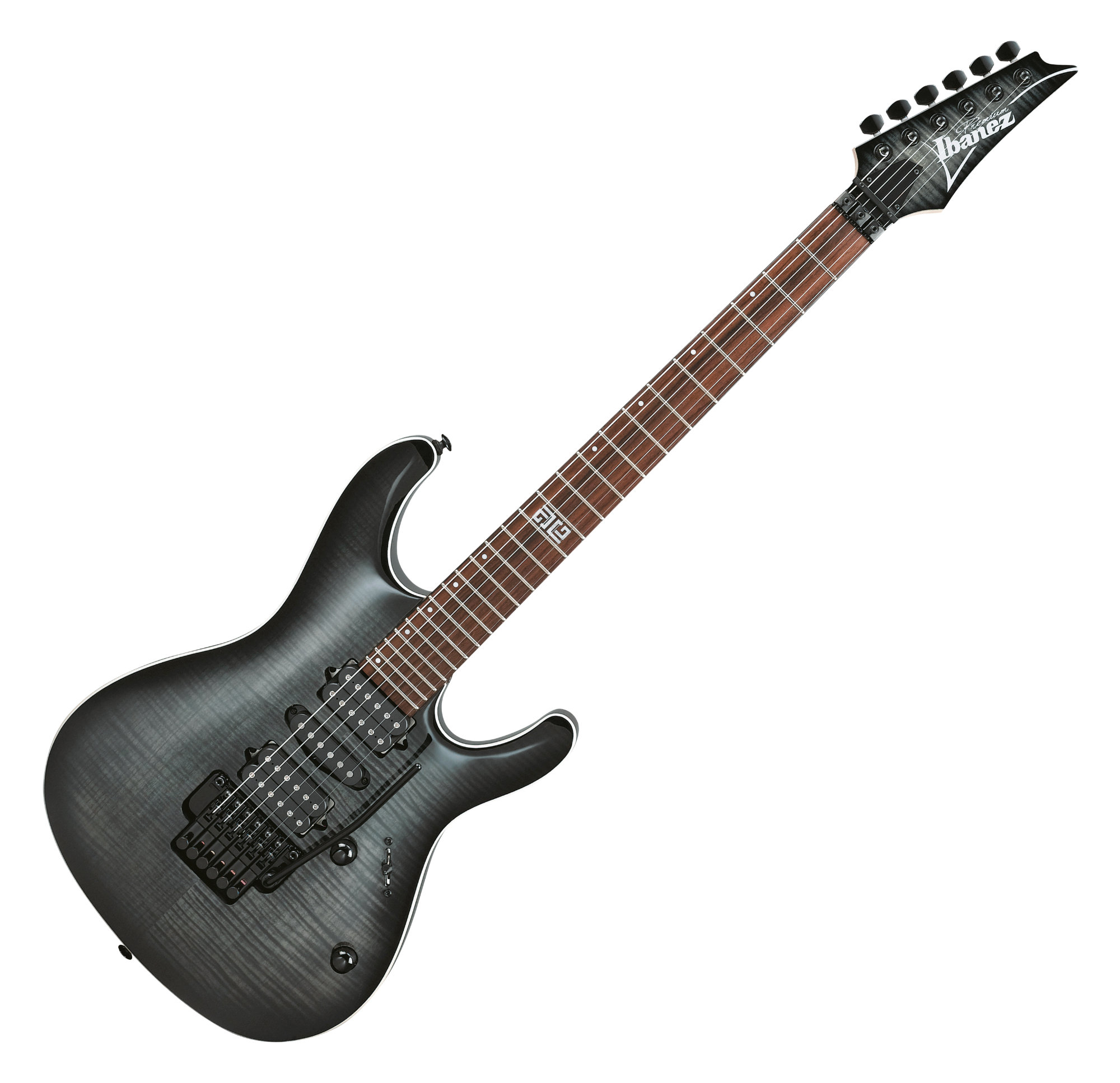 Ibanez KIKO10BP-TGB Signature Transparent Gray Burst