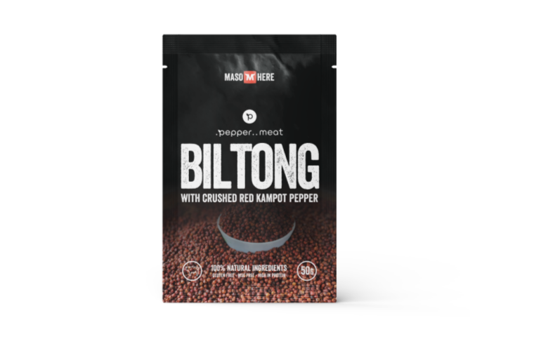 Hovězí Biltong s kampotským pepřem 50g - 159 Kč