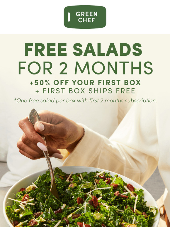 Our exclusive bundles + free salads are available now!