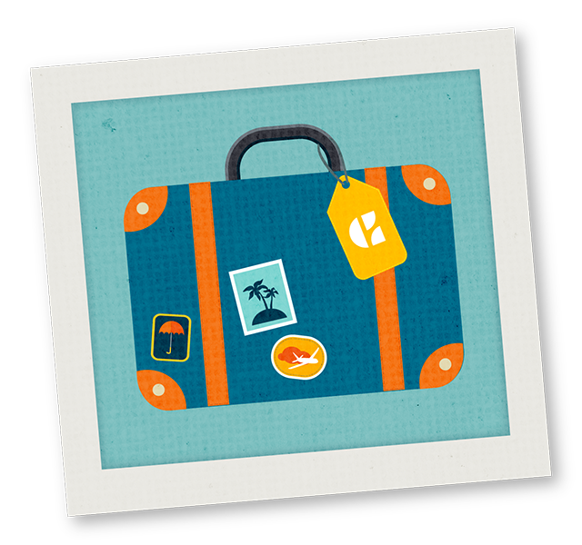 Suitcase Polaroid