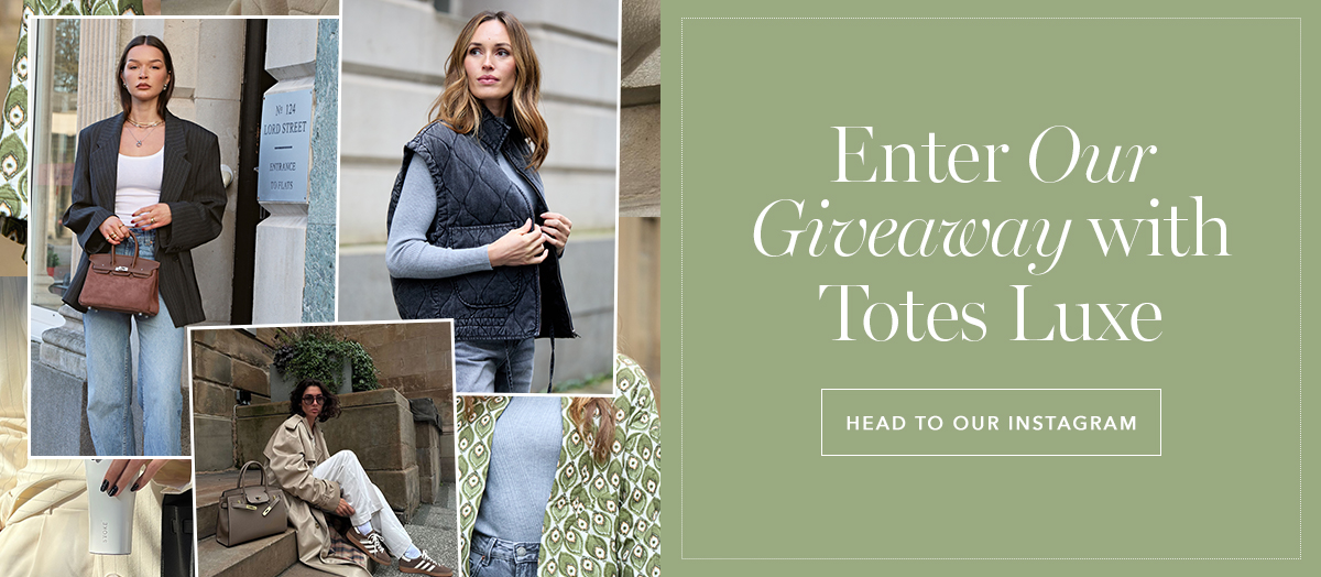 Enter Our Giveaway with Totes Luxe