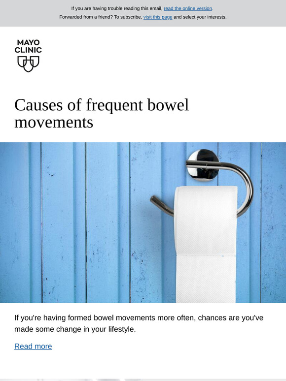 Causes of frequent bowel movements