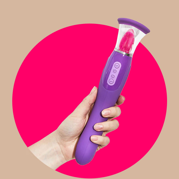 Fantasy for Her Ultimate Pleasure Tongue Stimulation, Vibration and Suction