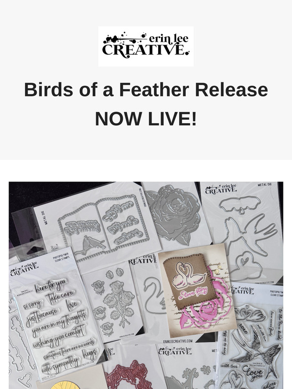 Birds of a Feather Release now LIVE! 10% off! 🤍🦢