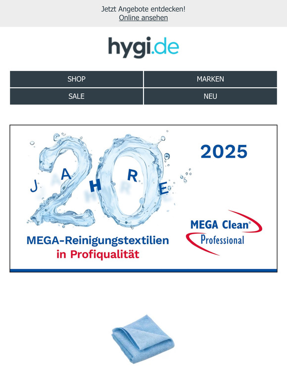 20 Jahre Mega Clean Professional GmbH