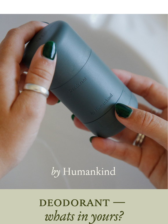 What's in your deodorant?