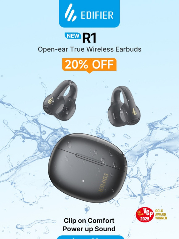 Clip on Comfort, Power up Sound