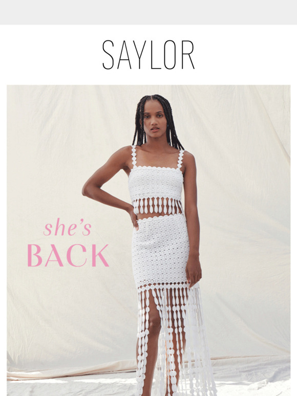 She's Back…