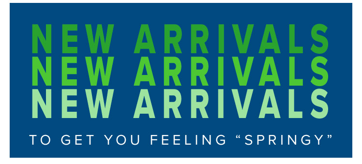 Shop New Arrivals