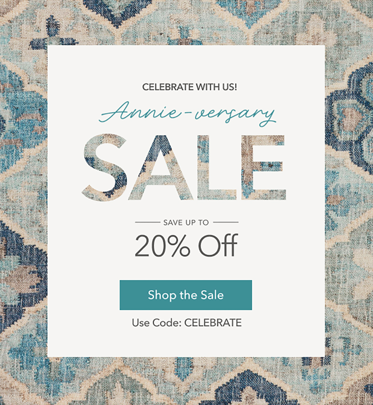 Annie-versary Sale Save Up To 20% OFF