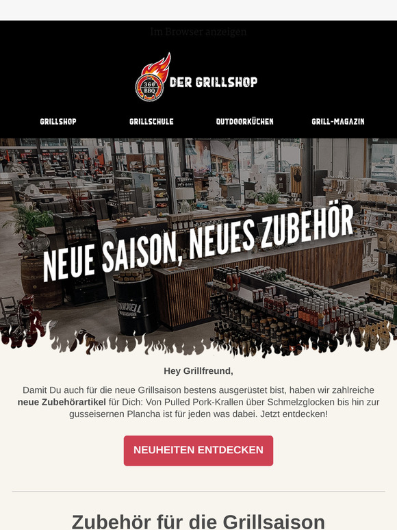 🔥Grillzubehör für die neue Saison🔥