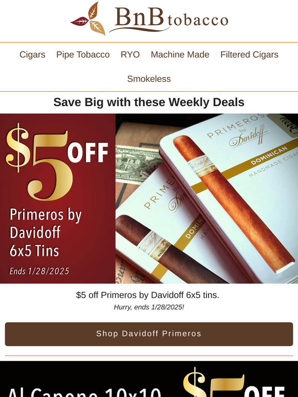 Weekly Deals are Here