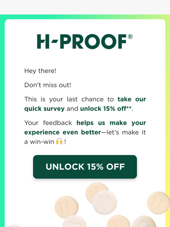 Last Chance to Unlock 15% Off 🔓