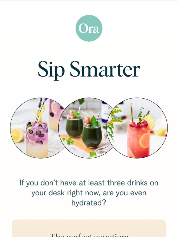 Boost your beverages 🍹