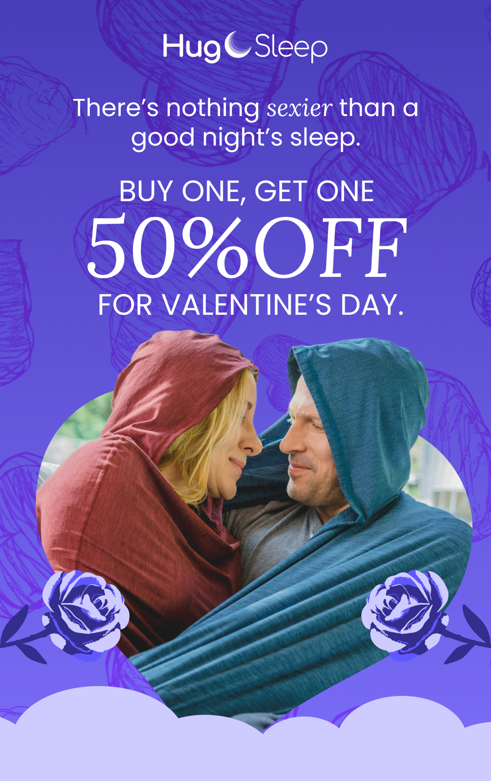 Save up to XX% for Valentine’s Day.