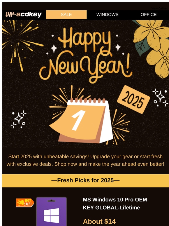 Celebrate the New Year – Unwrap Amazing Deals